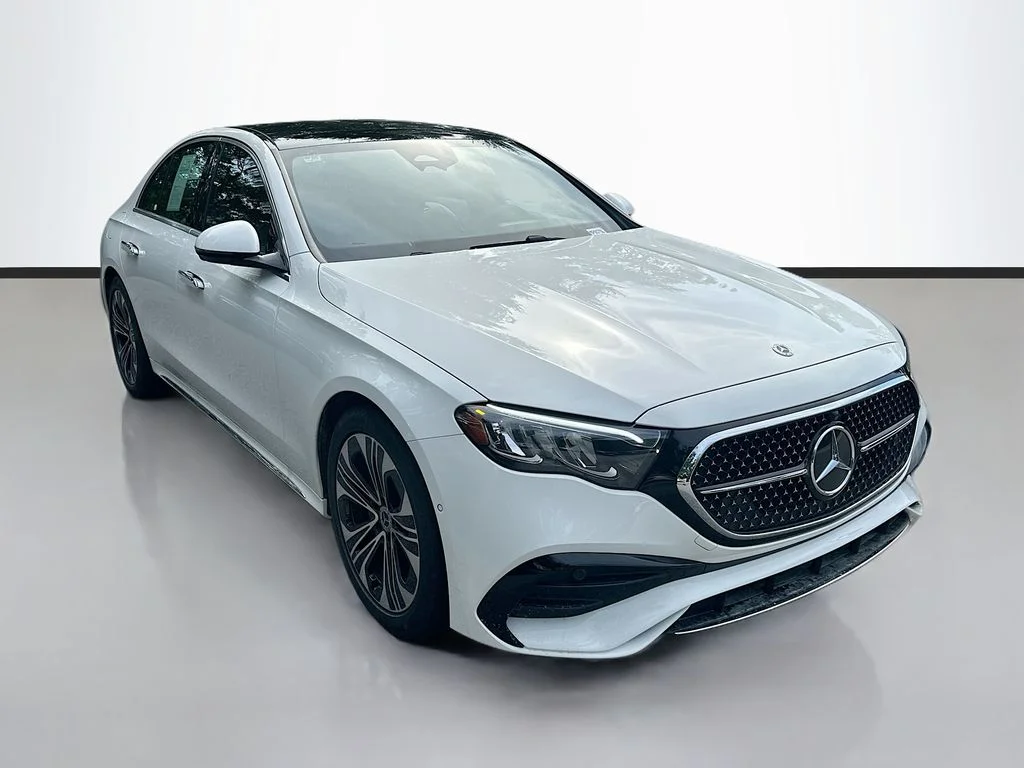 Certified Used 2026 Polar White Mercedes-Benz E 350 image 3