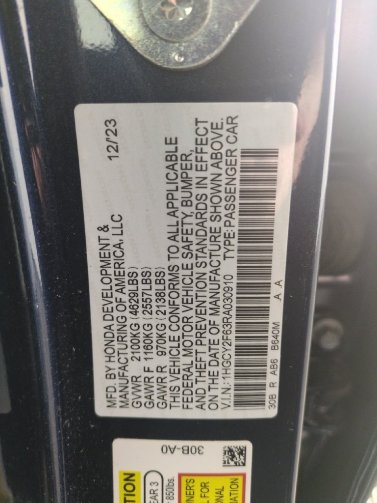 2024 Honda Accord Hybrid EX-L - Photo 37