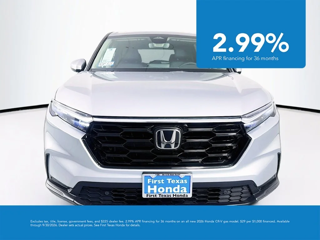 New 2027 Solar Silver Metallic Honda EX-L image 2