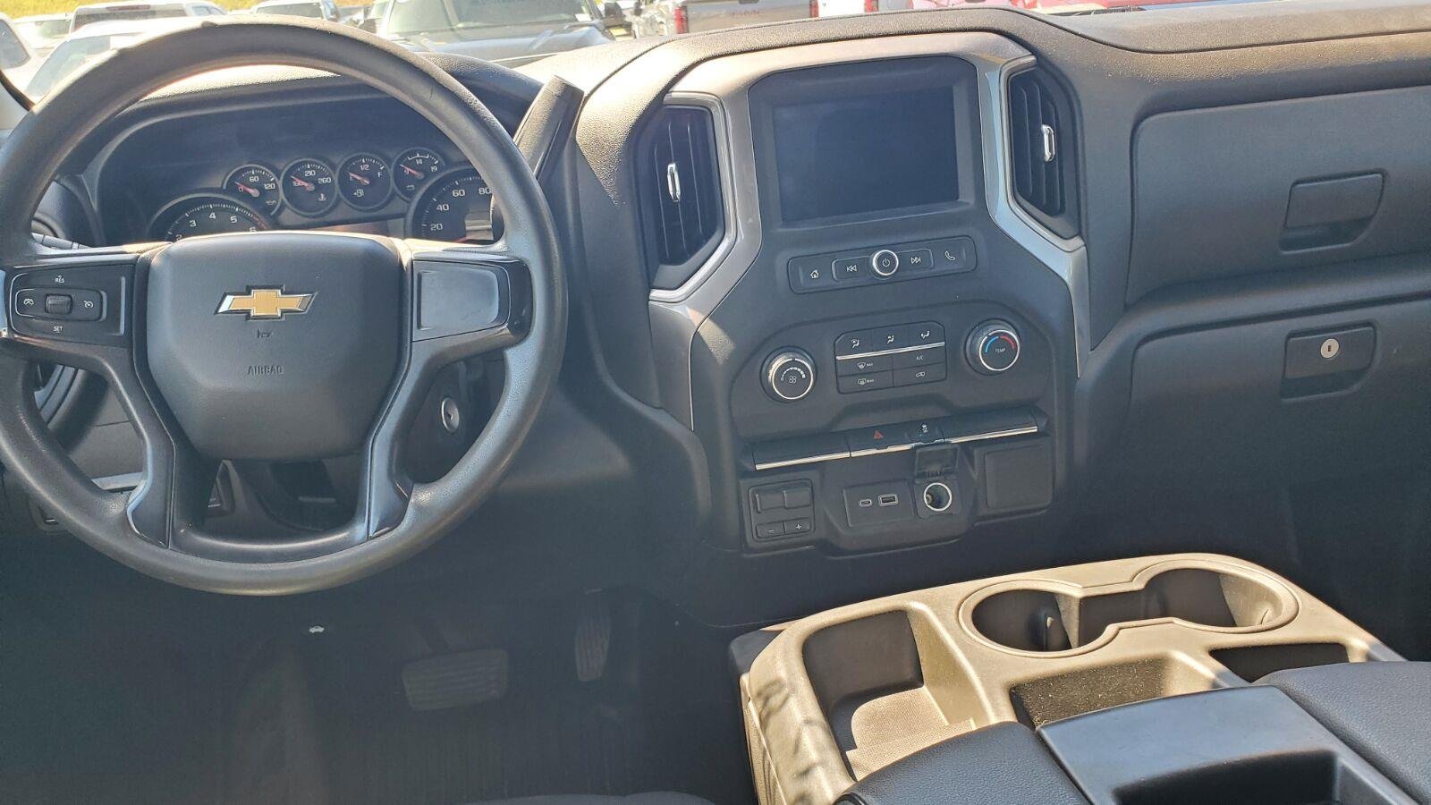 Used 2021 SUMMIT WHITE Chevrolet Work Truck image 7
