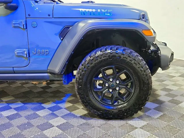 Used 2025 Gray Jeep Willys 4xe image 22