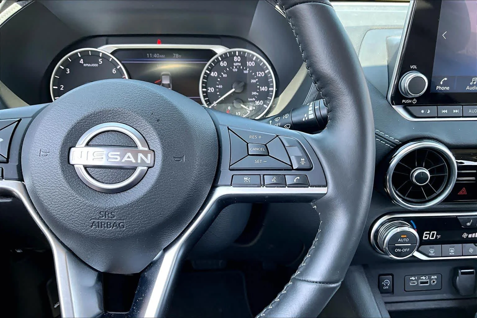Certified Used 2025 Atlantic Gray Metallic Nissan SV image 21