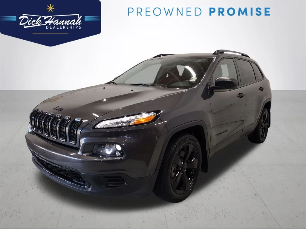 Used 2017 Gray Jeep Sport image 1