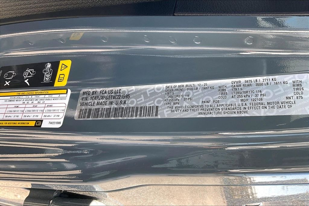 New 2026 Jeep Wrangler Rubicon 4D Sport Utility