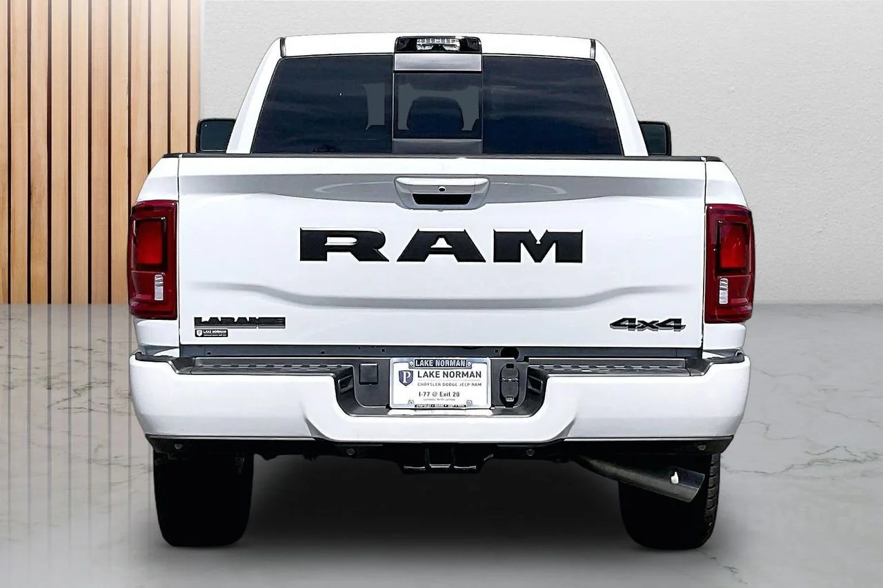 New 2026 Bright White Clear-Coat Exterior Paint RAM Laramie image 8