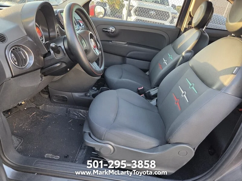 Used 2016 GRAY FIAT 2DR HB POP image 8