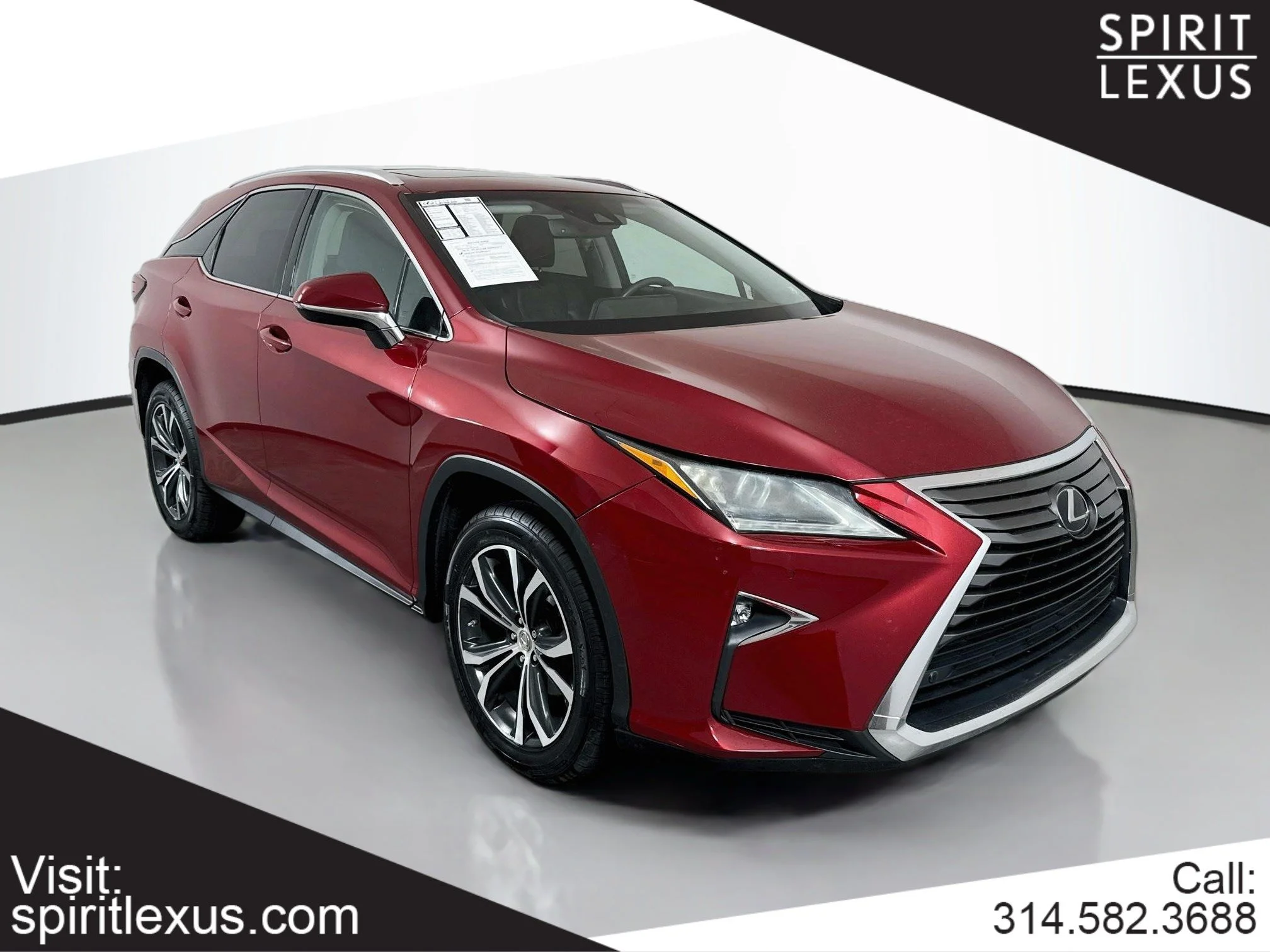 Used 2016 Matador Red Mica Lexus 350 image 1