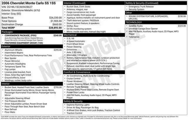 Used 2006 Silverstone Metallic Chevrolet SS image 24