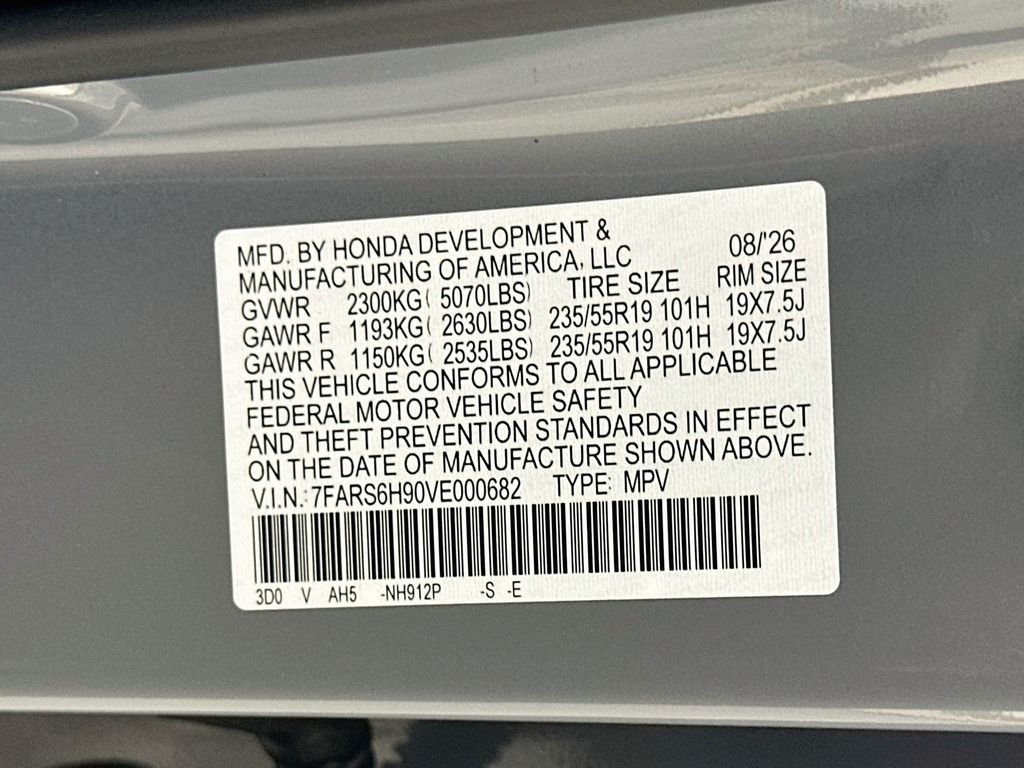 New 2027 Urban Gray Pearl Honda Sport Touring Hybrid AWD image 23