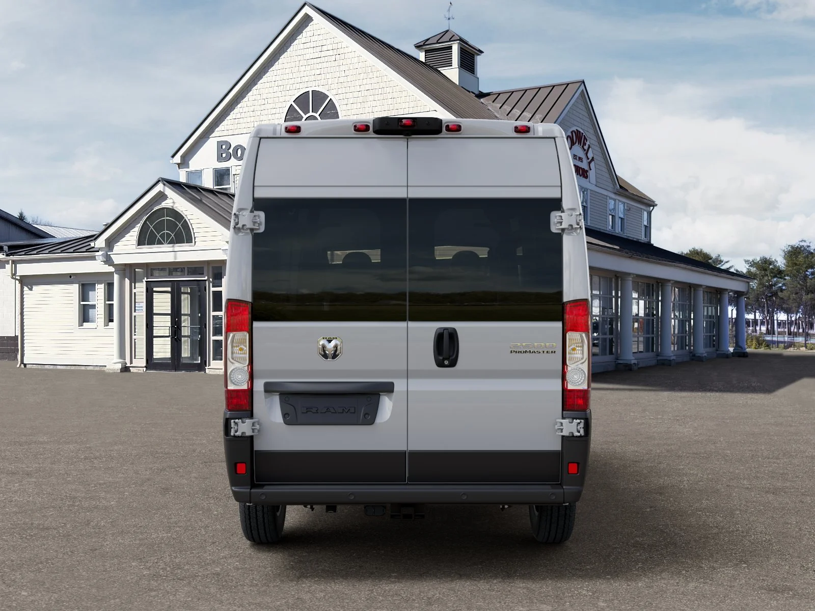 New 2026 Bright White Clear-Coat Exterior Paint RAM SLT image 7
