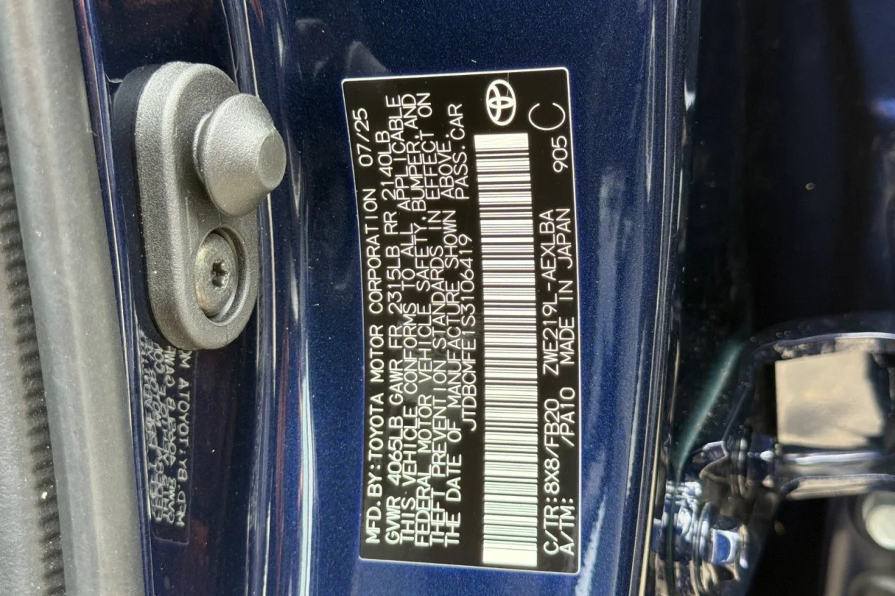 Used 2025 Blueprint Toyota Hybrid LE image 26