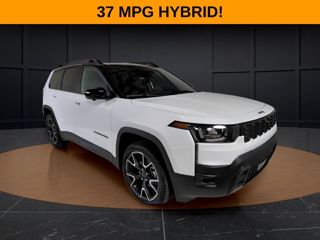 New 2026 Bright White Clear-Coat Exterior Paint Jeep Overland image 1