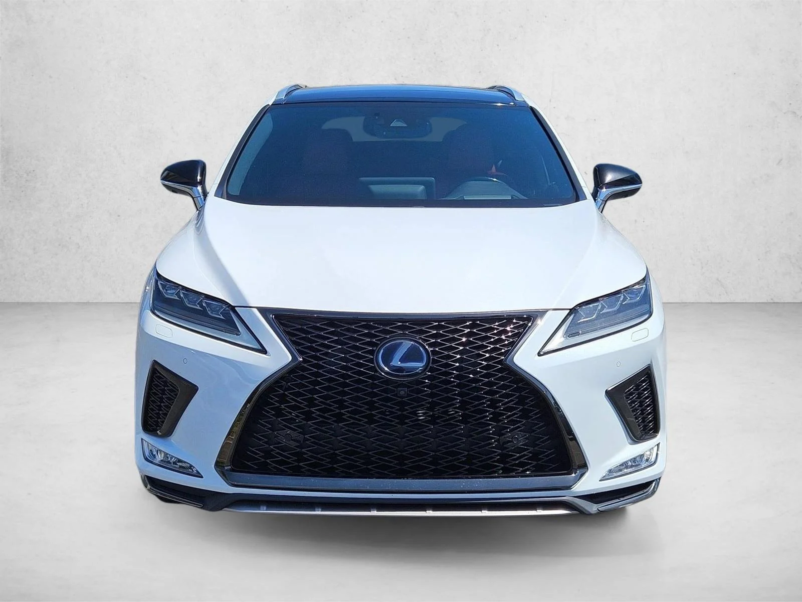 Used 2021 Ultra White Lexus RX 450h F SPORT Handling image 2
