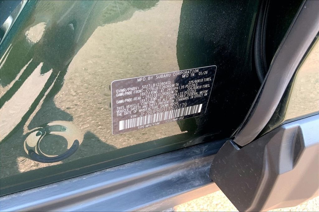 Used 2026 Green Subaru Premium image 19