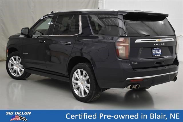 Used 2022 Midnight Blue Metallic Chevrolet High Country image 16