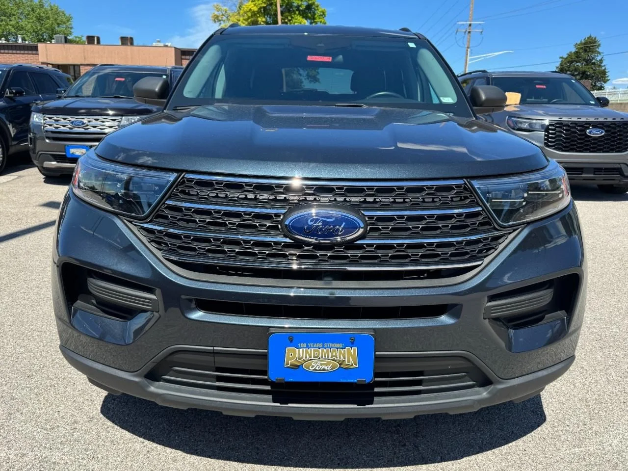 Used 2022 Stone Blue Metallic Ford XLT 4WD image 9