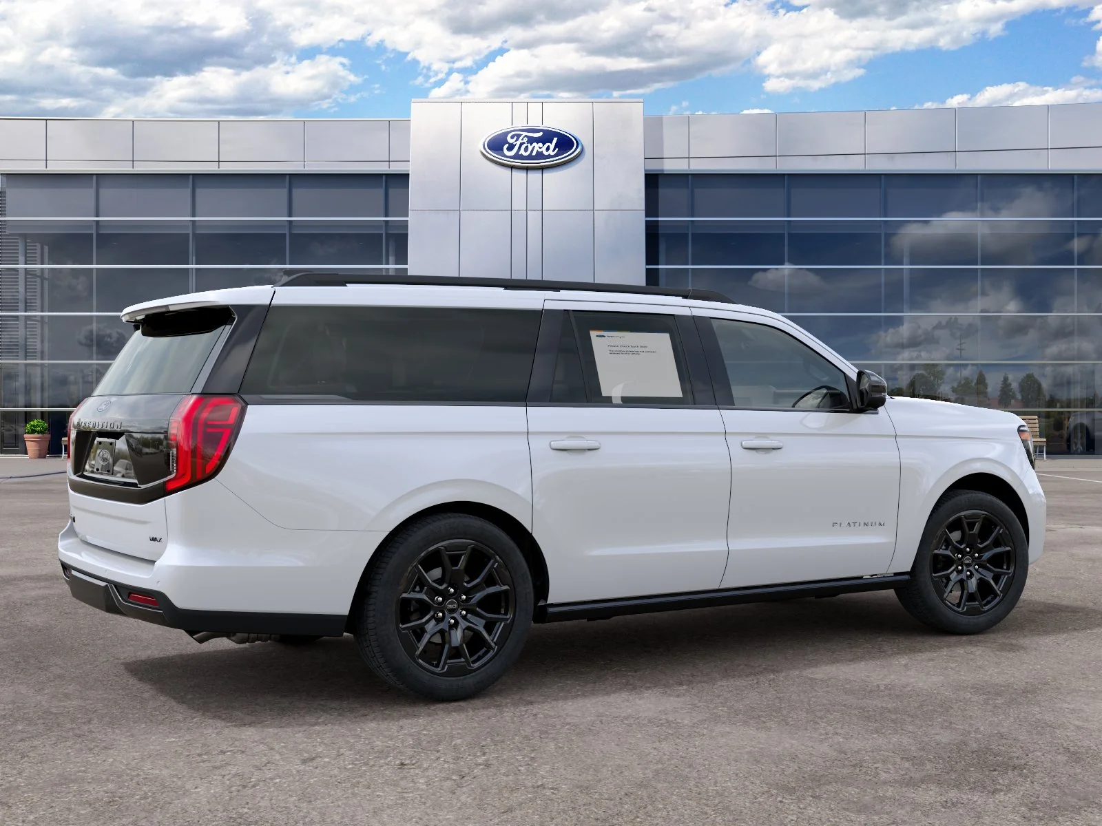 New 2027 Star White Metallic Tri-Coat Ford Platinum image 39