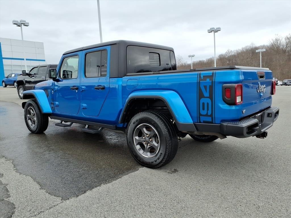 Used 2021 Hydro Blue Pearlcoat Jeep Willys Sport image 3