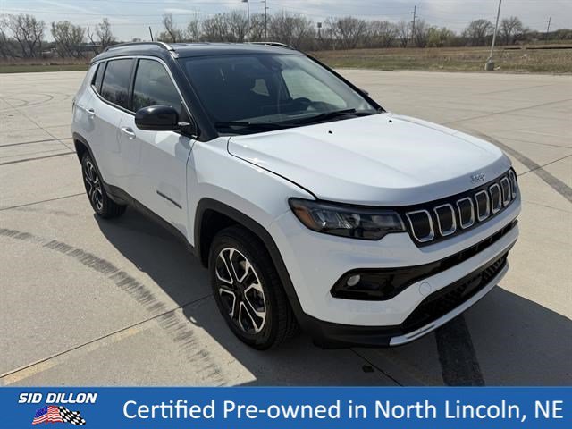 Used 2022 Bright White Clearcoat Jeep Limited image 6