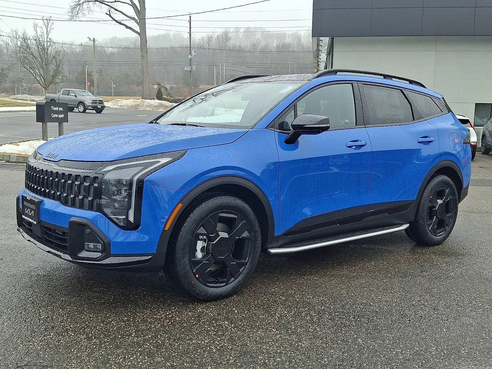 New 2026 Nebular Blue Kia X-Line image 2
