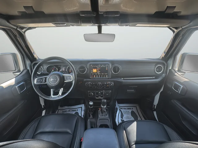 Used 2023 White Jeep Sahara 4xe image 9