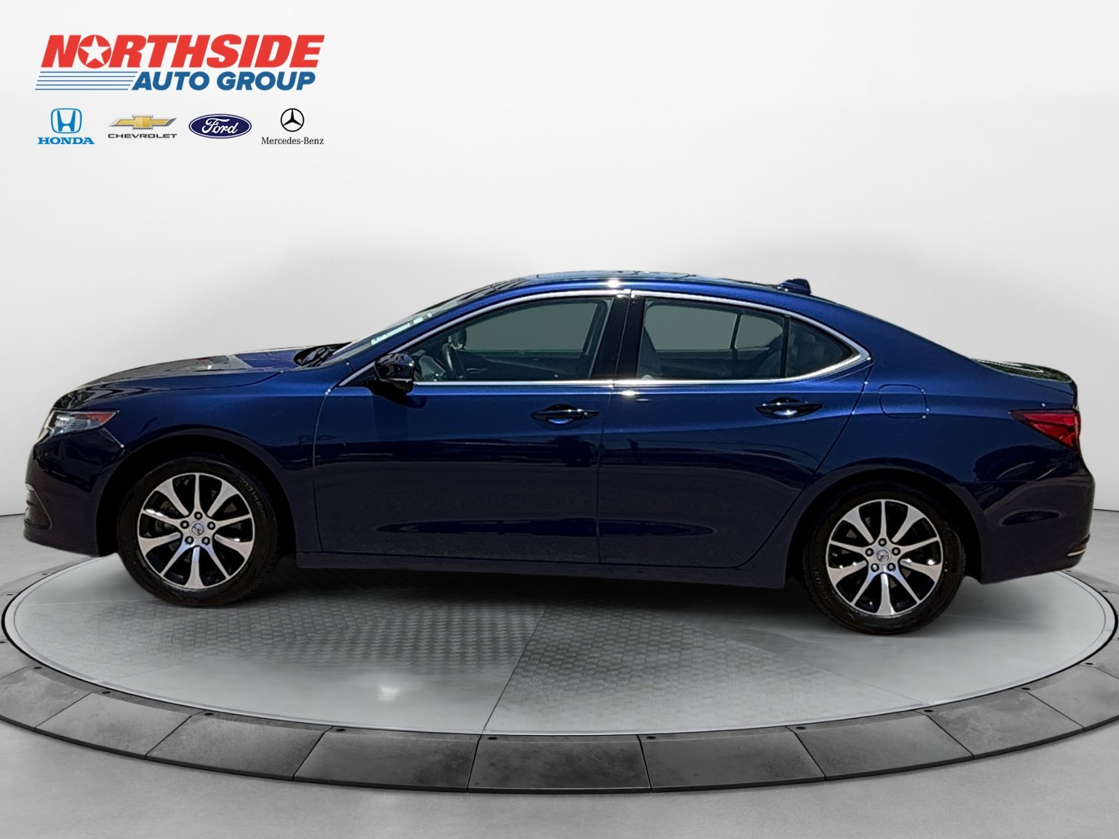 Used 2015 Blue Acura Tech image 4