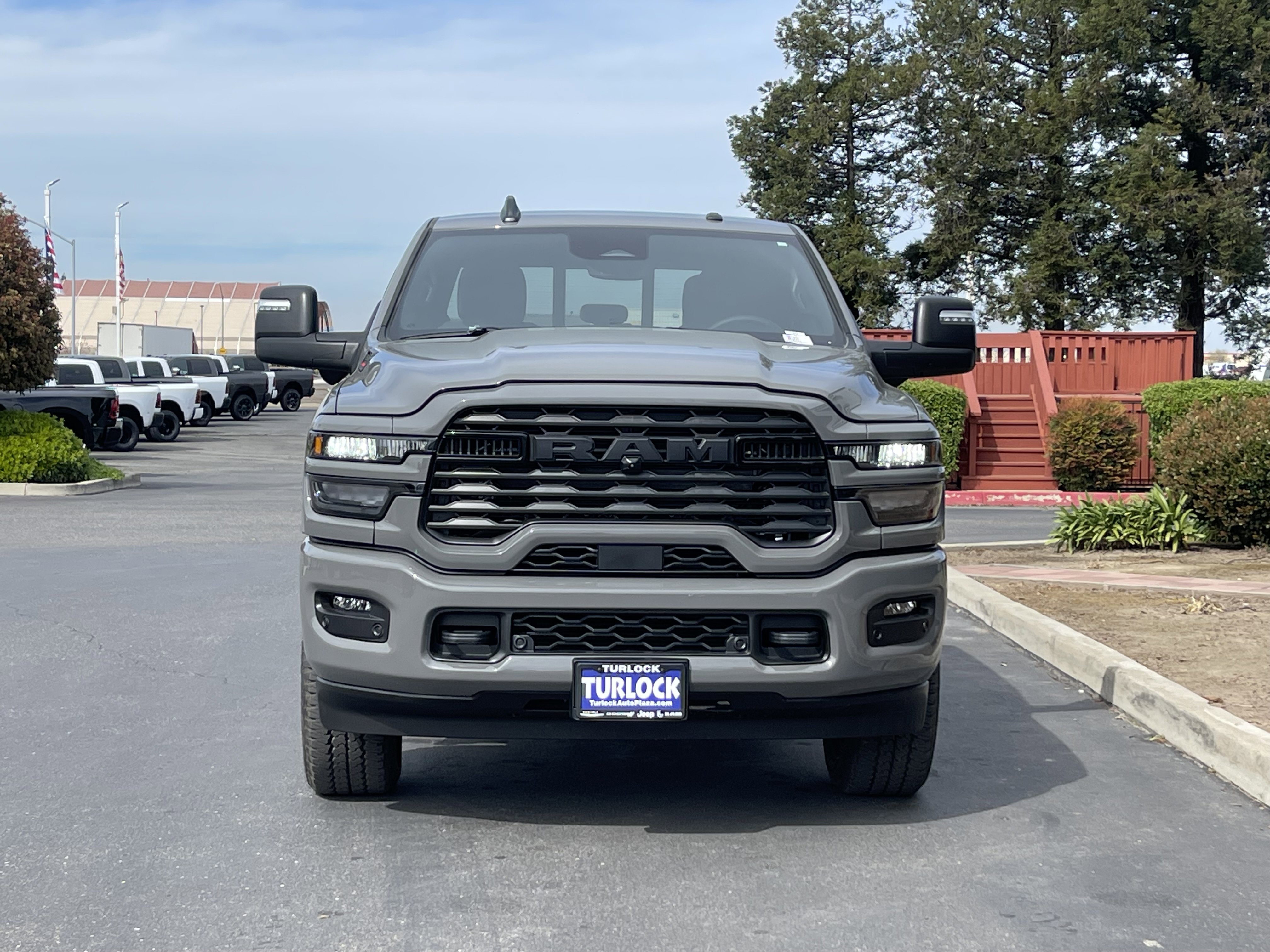 New 2026 Ceramic Gray Clear-Coat Exterior Paint RAM Big Horn image 3
