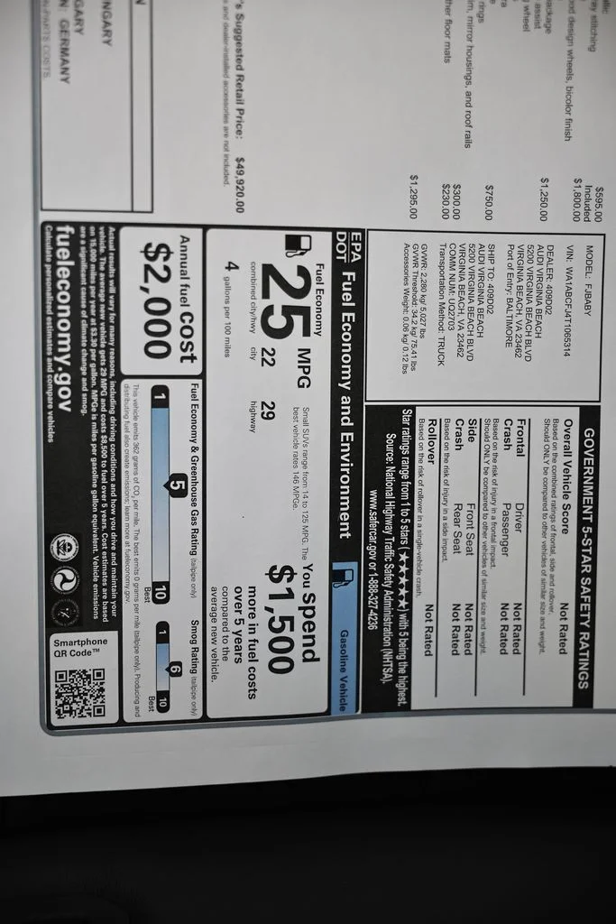 New 2026 Glacier White Metallic Audi S line image 26
