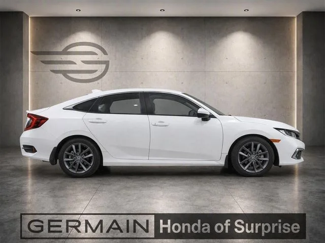 Certified Used 2020 Platinum White Pearl Honda EX image 9