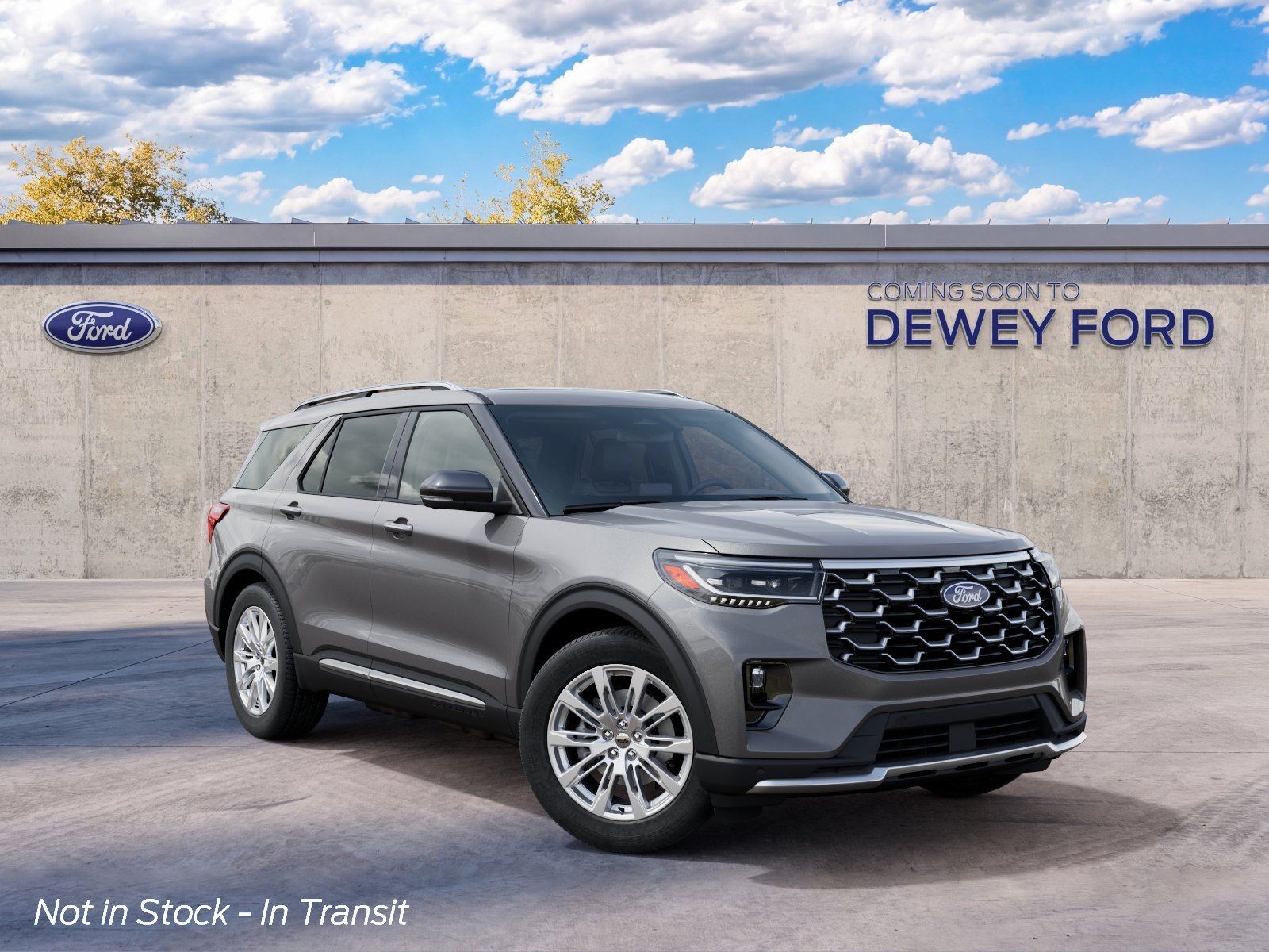 New 2027 Carbonized Gray Metallic Ford Platinum image 4