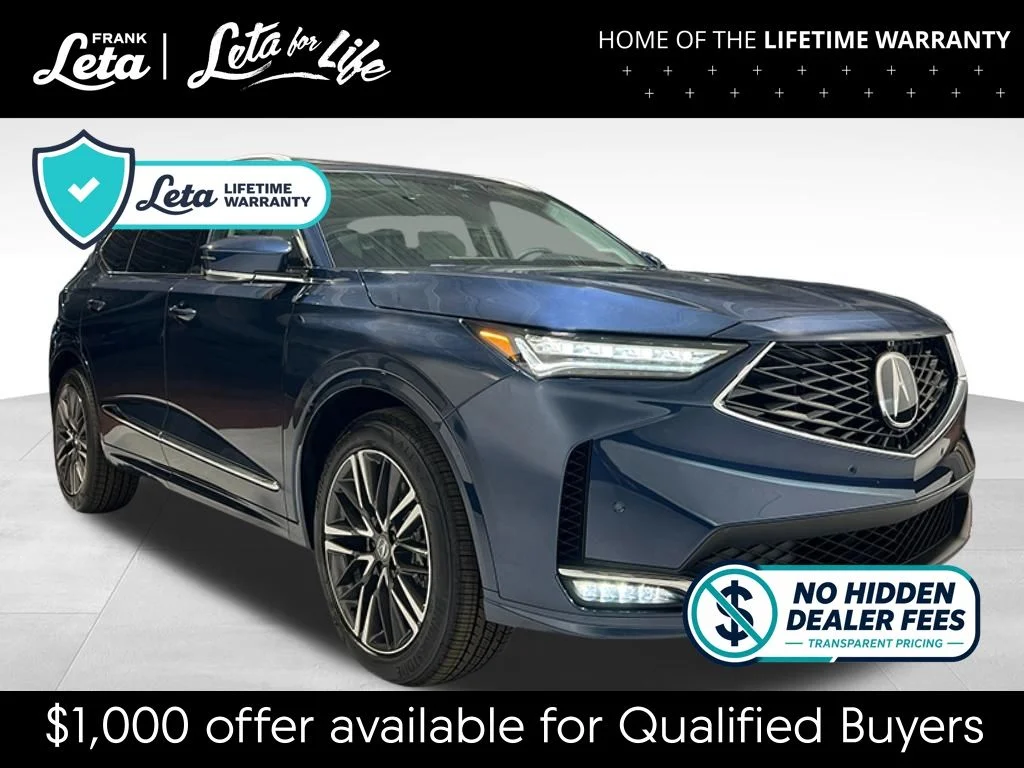New 2026 Canyon River Blue Metallic Acura Advance Package image 10