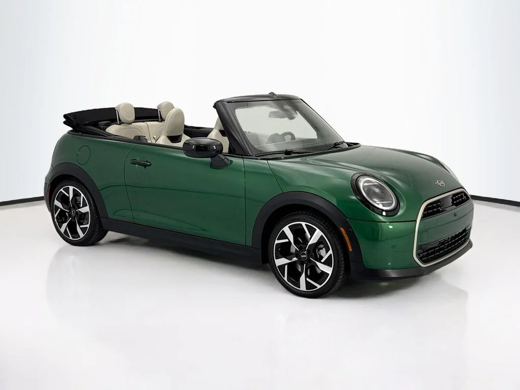 Certified Used 2025 British Racing Green IV Met MINI Iconic image 4