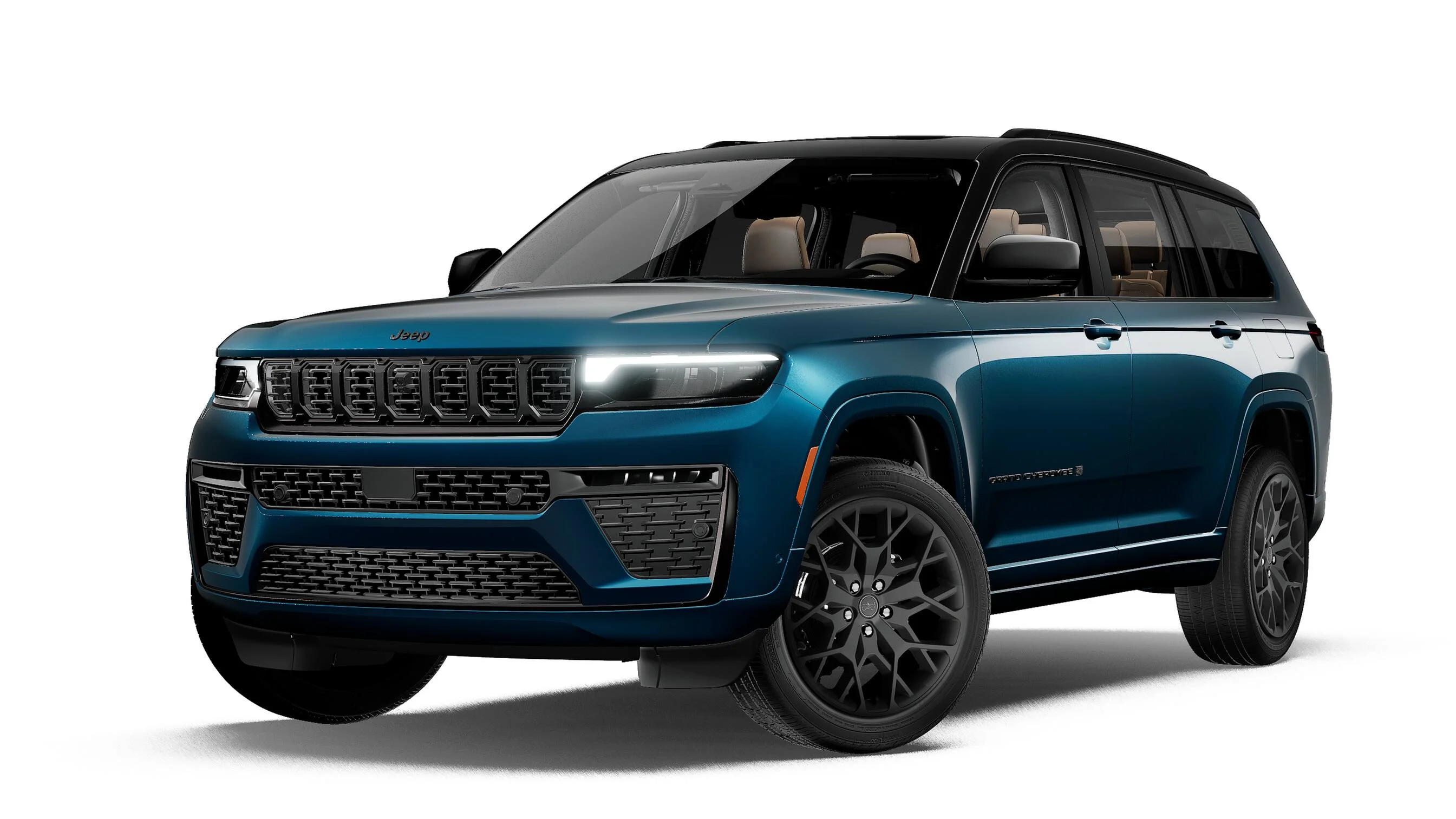 New 2027 Fathom Blue Pearl-Coat Paint Jeep Summit image 1