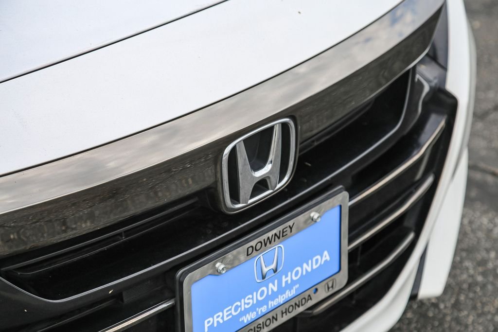 Used 2021 Platinum White Pearl Honda Sport image 11