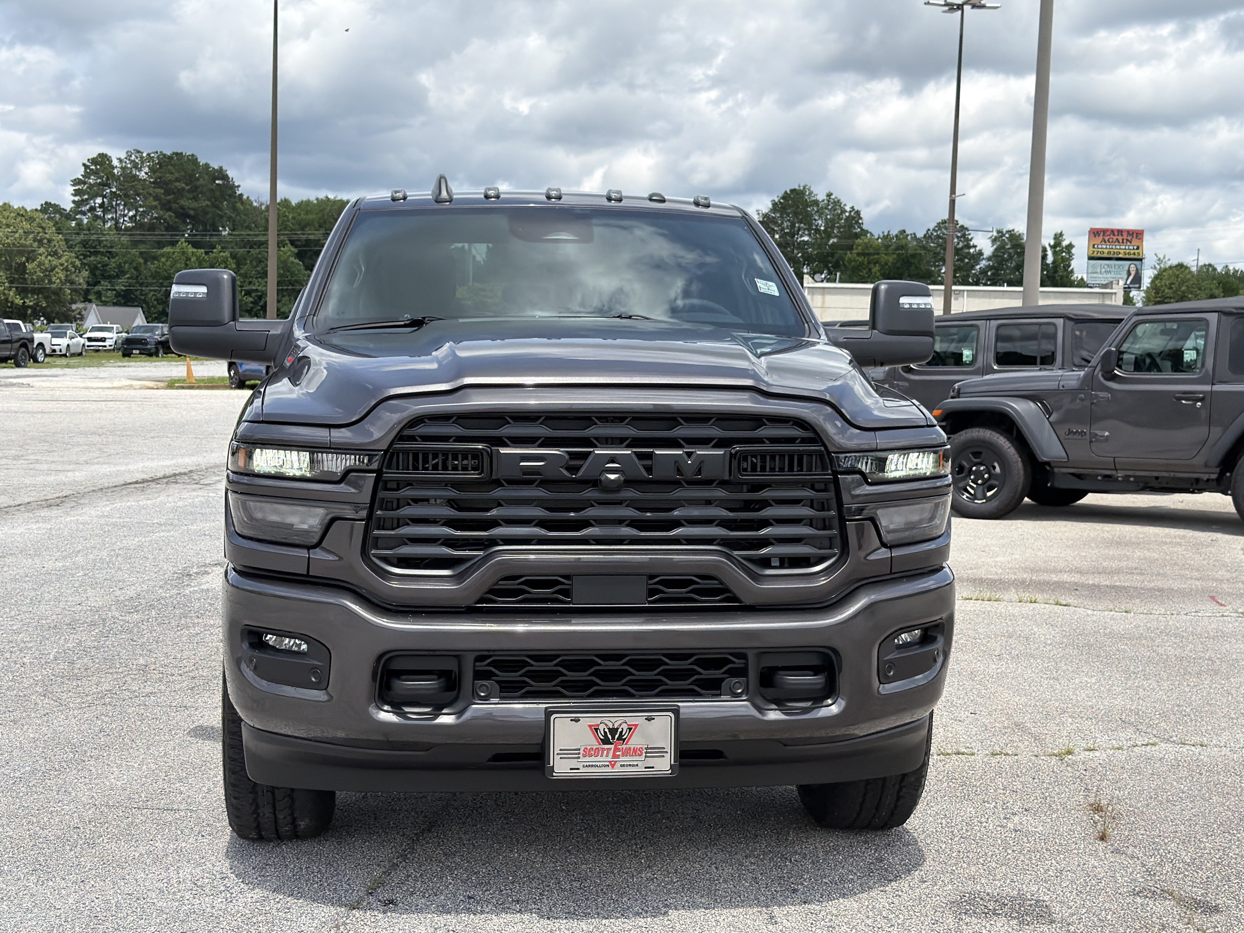New 2026 Granite Crystal Metallic Clear-Coat Exterior Paint RAM Big Horn image 3