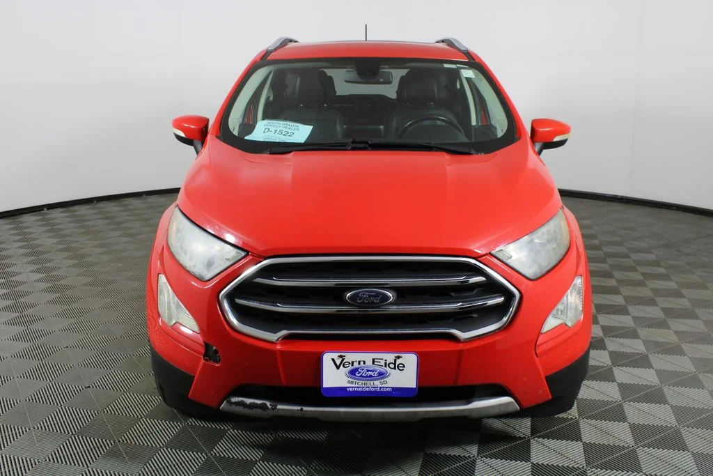 Used 2019 Ford Ecosport Titanium with VIN MAJ3S2KEXKC256648 for sale in Mitchell, SD