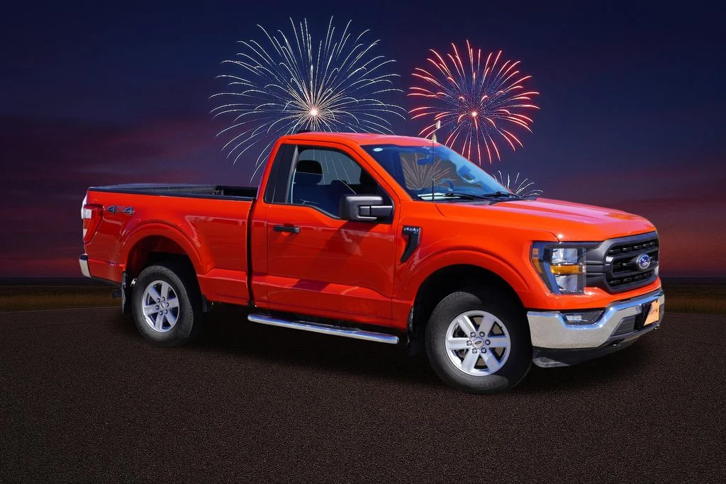 Certified Used 2023 Race Red Ford XL image 2