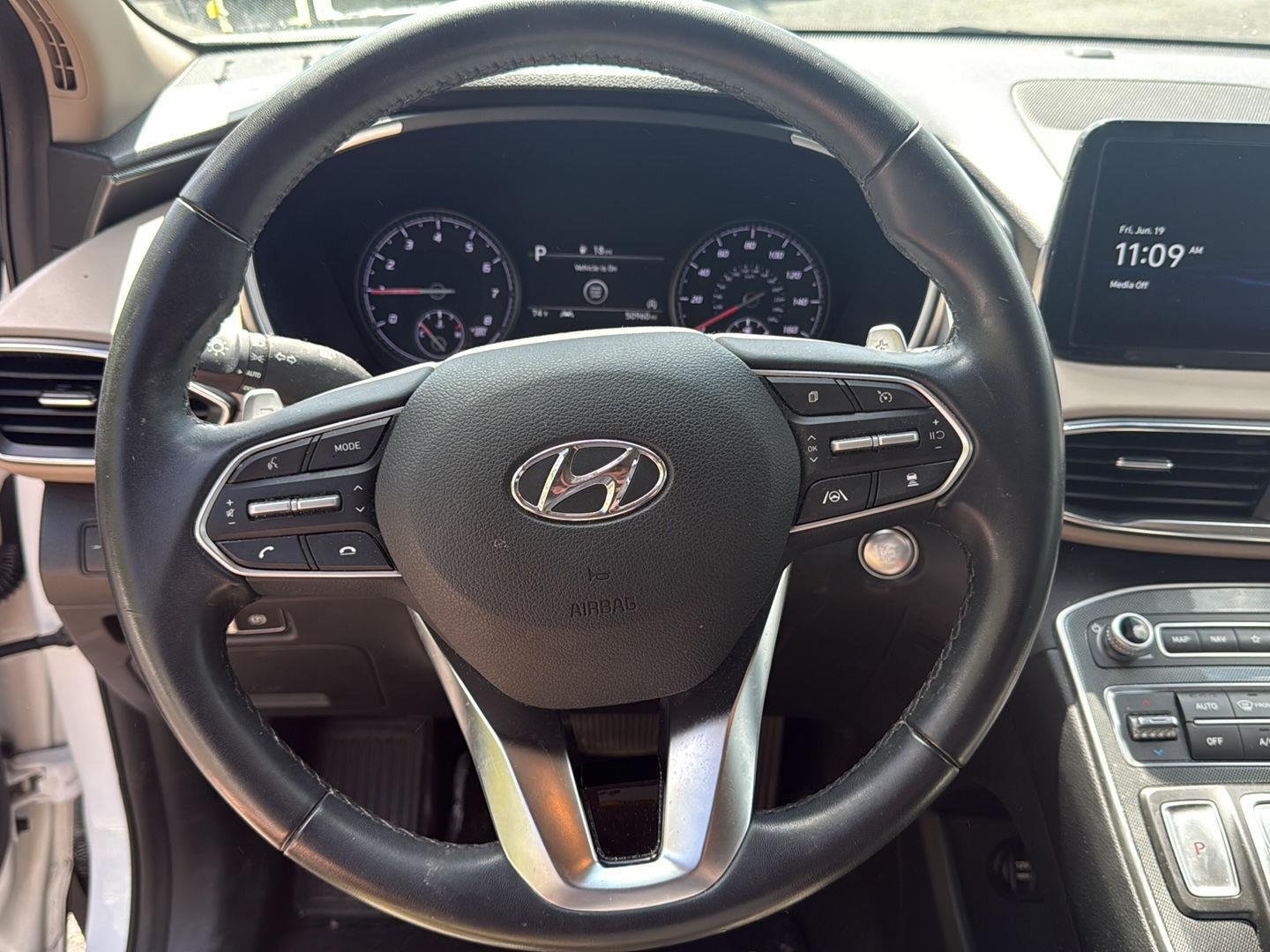 Used 2023 Serenity White Pearl Hyundai SEL image 6