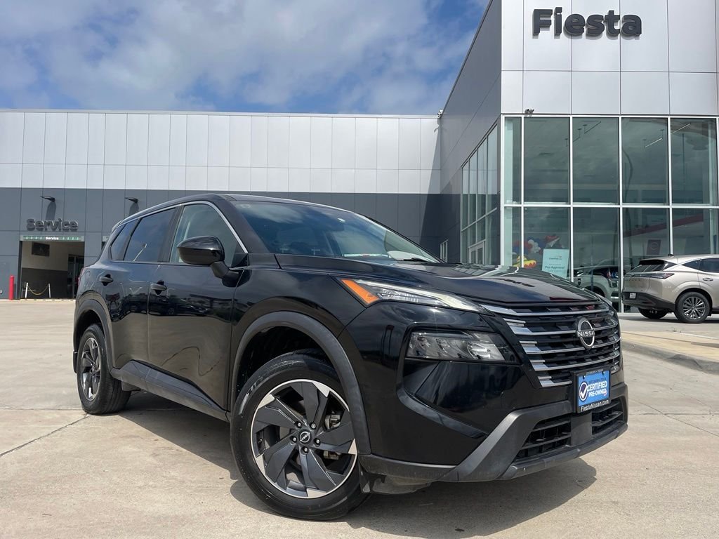 Certified Used 2024 Black Nissan SV image 1