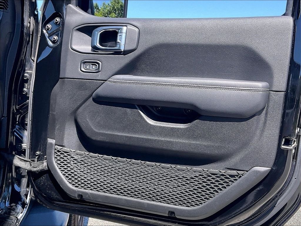 Used 2023 Black Clearcoat Jeep Sahara image 11