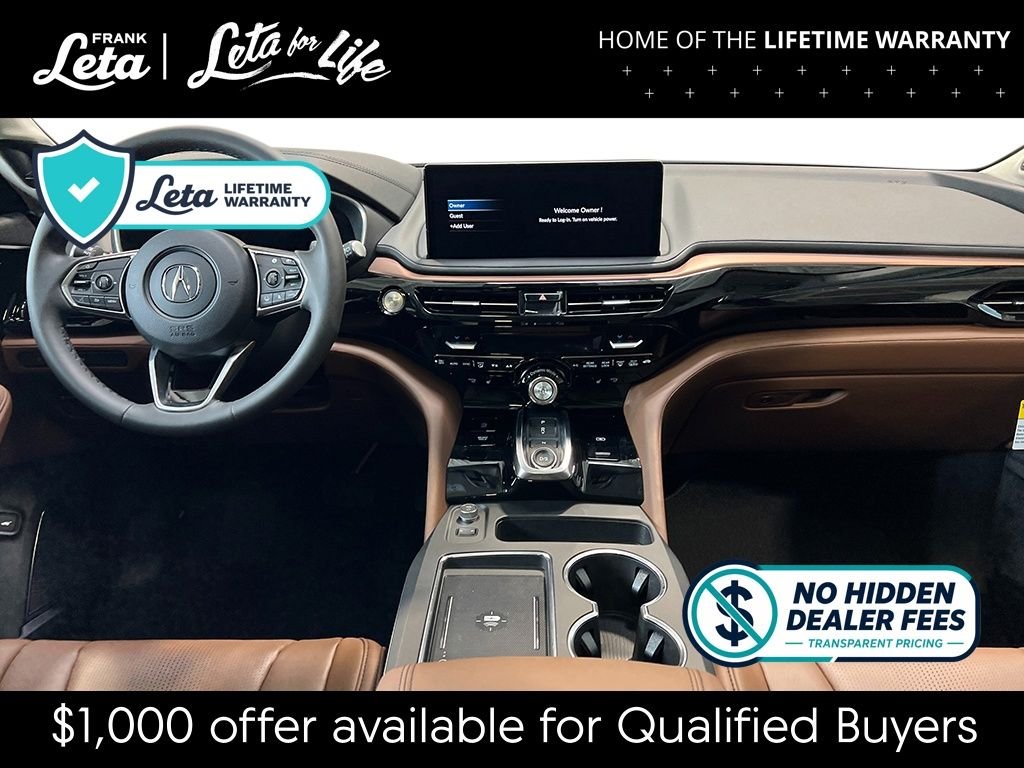 New 2026 Majestic Black Pearl Acura w/Technology Package image 19
