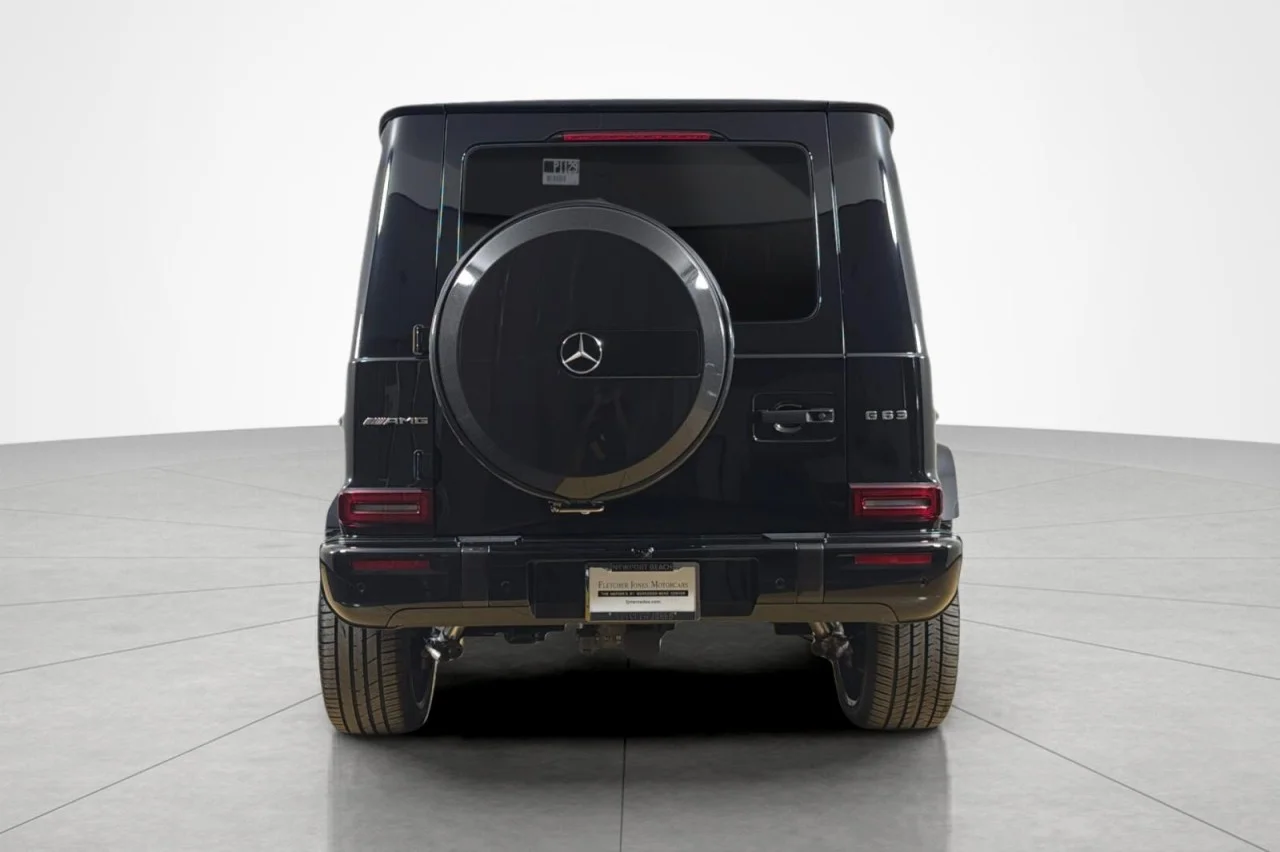 Used 2025 Obsidian Black Metallic Mercedes-Benz AMG® G 63 image 4