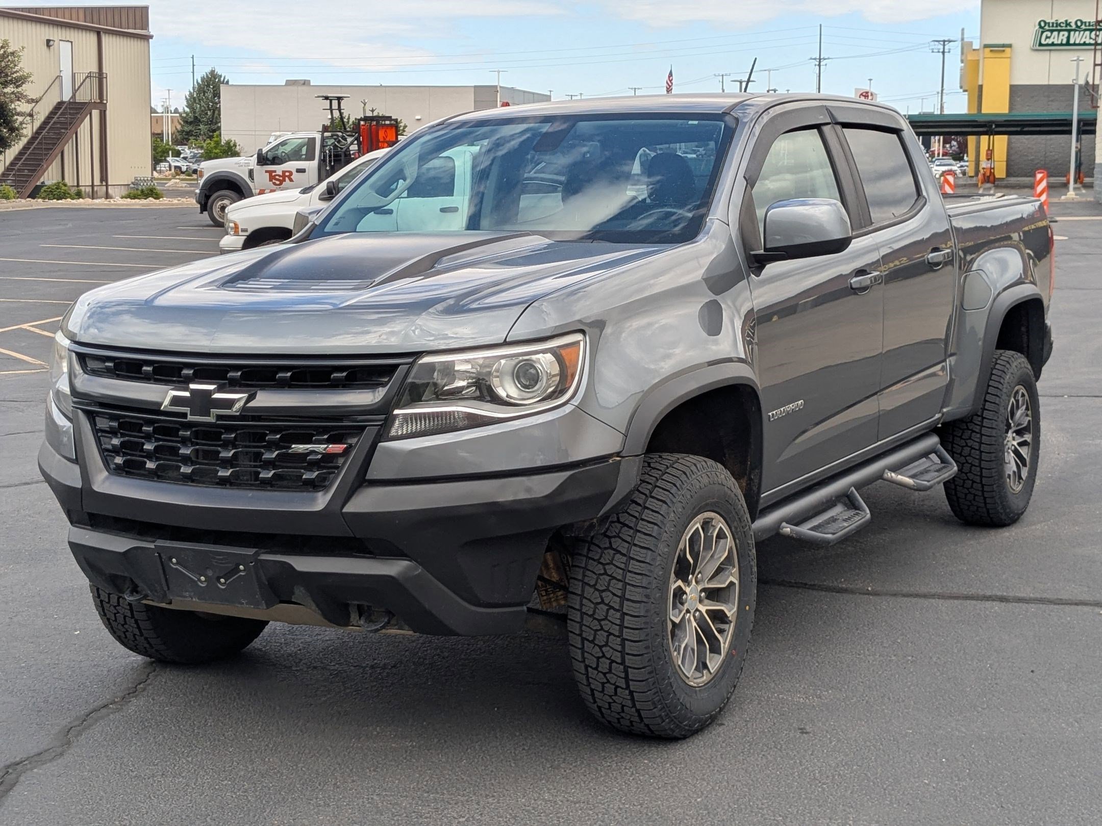 Used 2020 Satin Steel Metallic Chevrolet 4WD ZR2 image 8