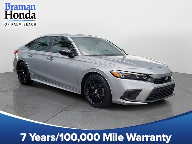 Certified Used 2024 Lunar Silver Metallic Honda 2.0L 4D SPORT image 1