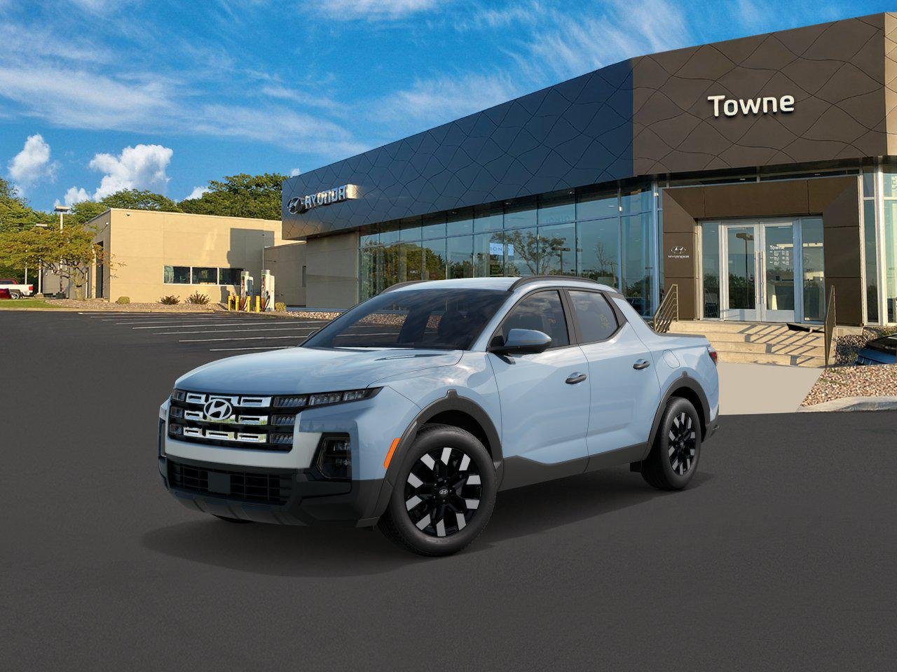 New 2026 Blue Hyundai SEL AWD image 1