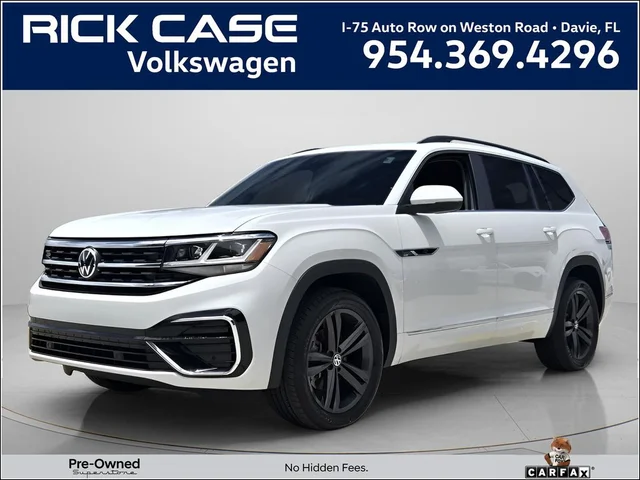 2021 Volkswagen Atlas 3.6L V6 SE w/Technology R-Line