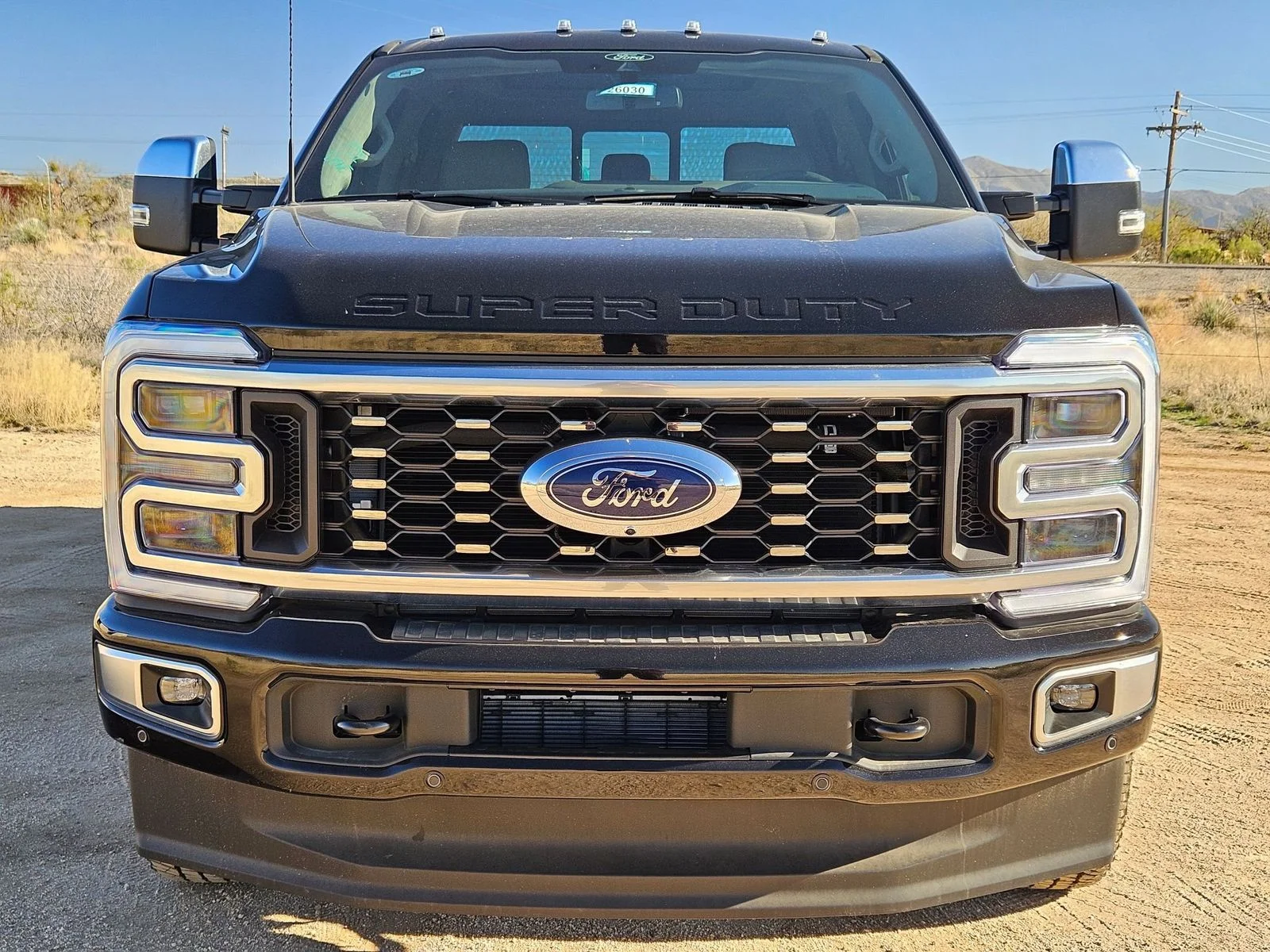 New 2026 Agate Black Metallic Ford F-350® Platinum® image 2