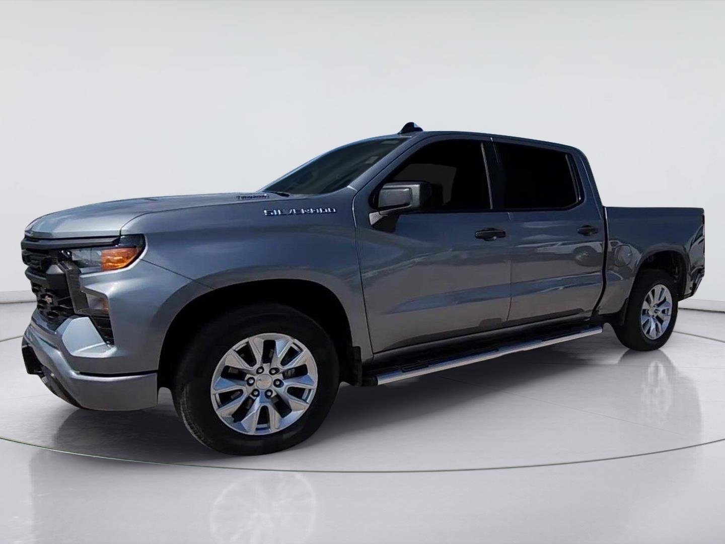 2025 Chevrolet Silverado 1500 Custom Gray at Mac Haik Chevrolet