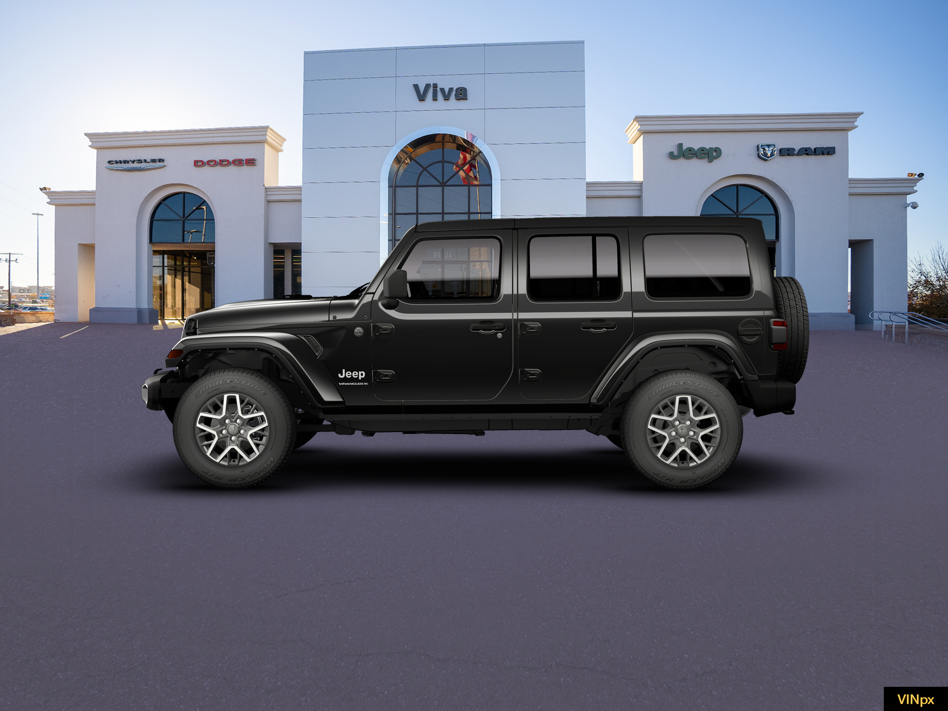 New 2026 Black Clear-Coat Exterior Paint Jeep Sahara image 3