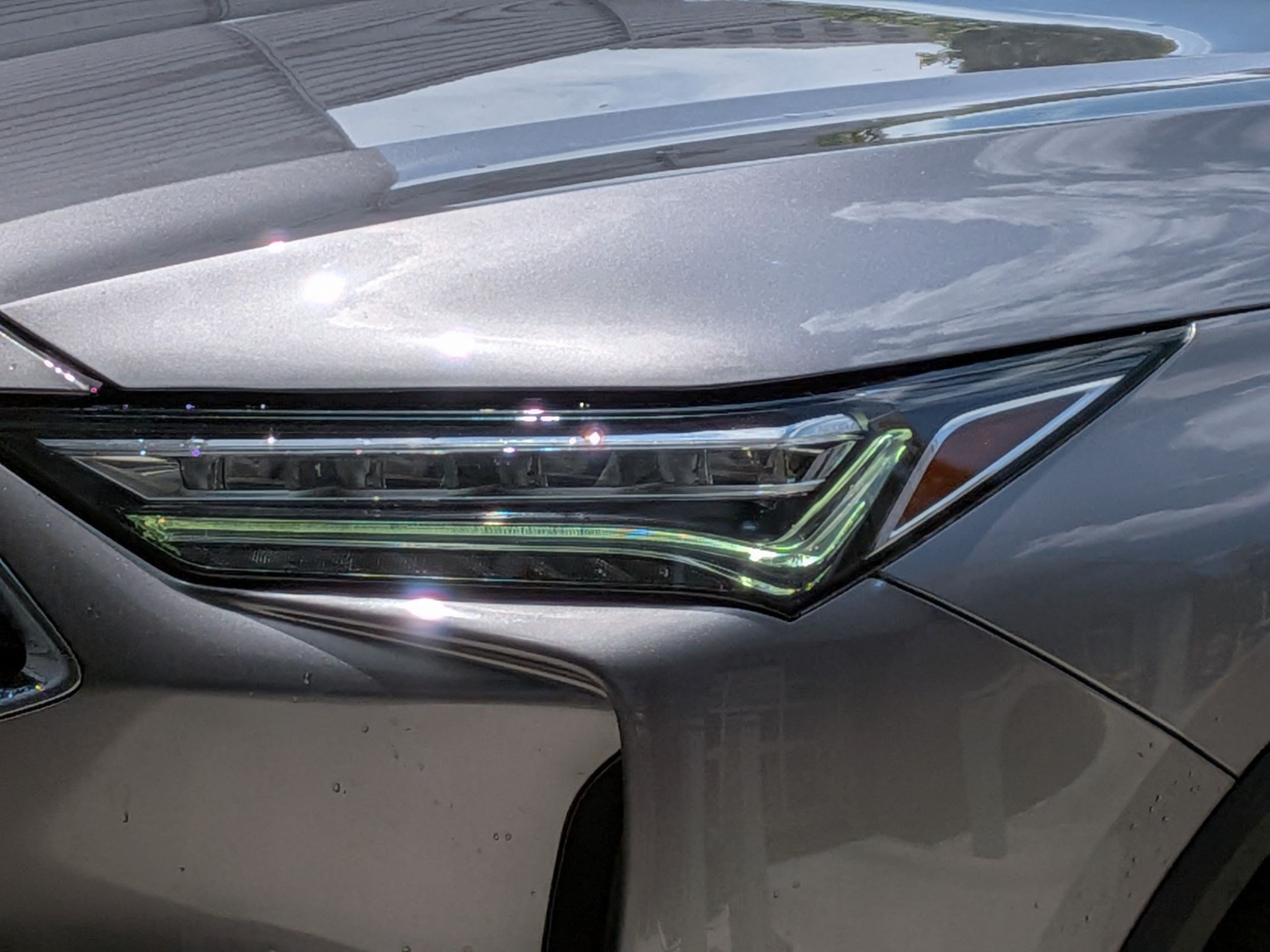 Used 2022 Liquid Carbon Metallic Acura w/Advance Package image 9